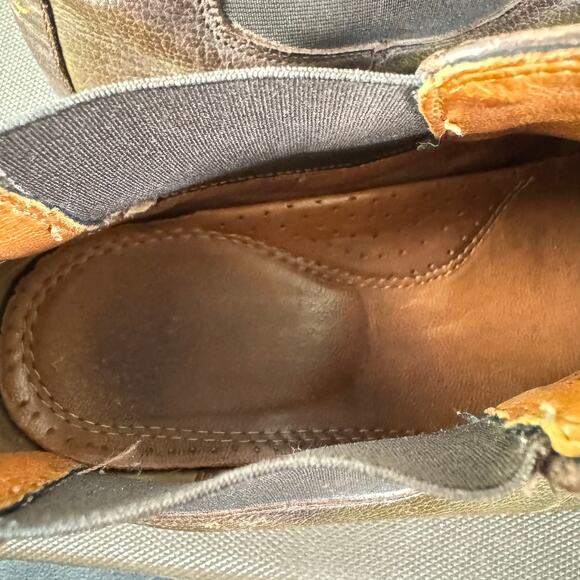 Johnston & Murphy Hartley Leather Chelsea Boots Mens Size 10M Brown Ccushioned - Picture 8 of 8